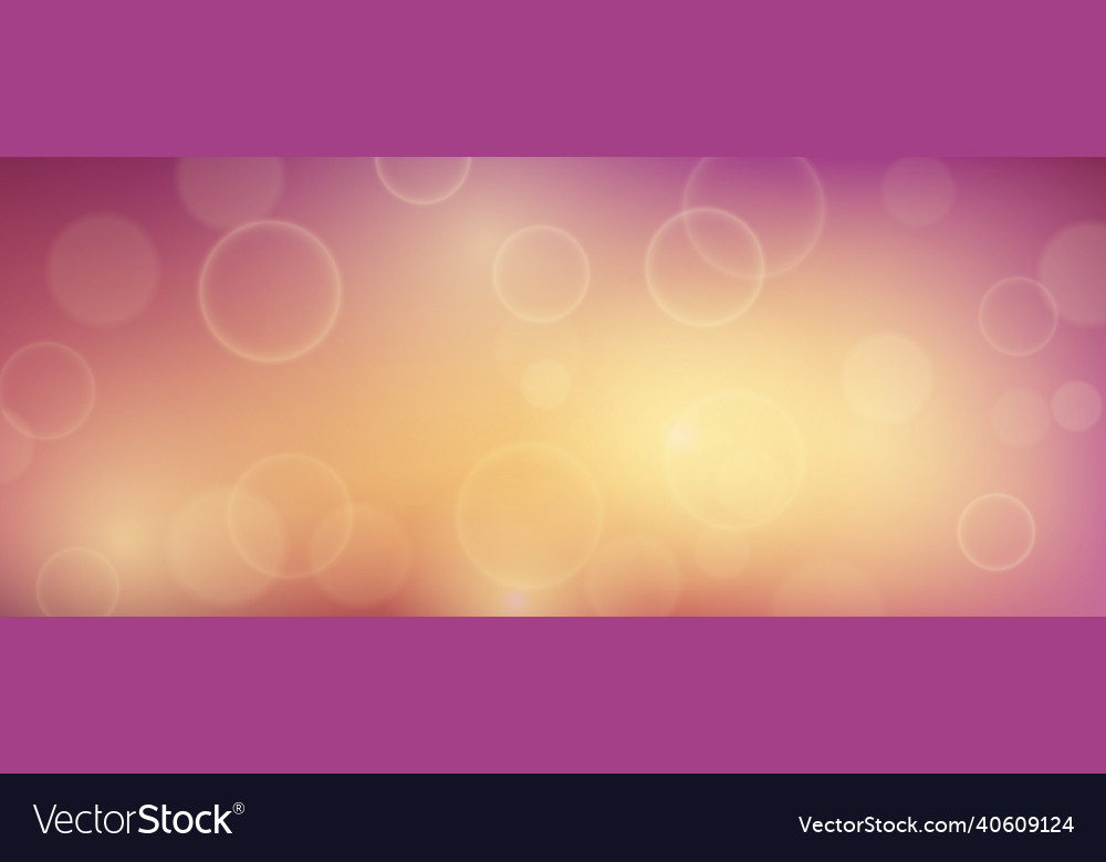 Abstract background with blur bokeh light effect