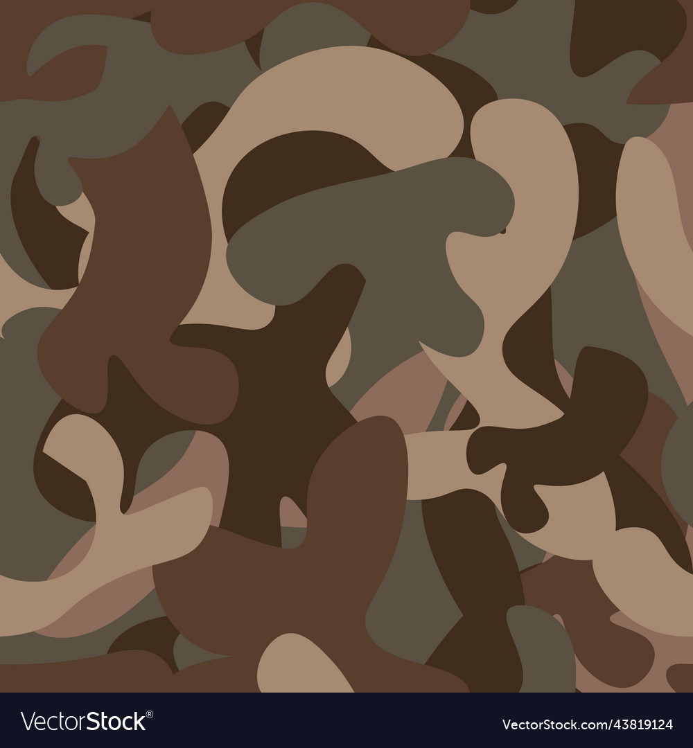 Camouflage seamless pattern abstract modern