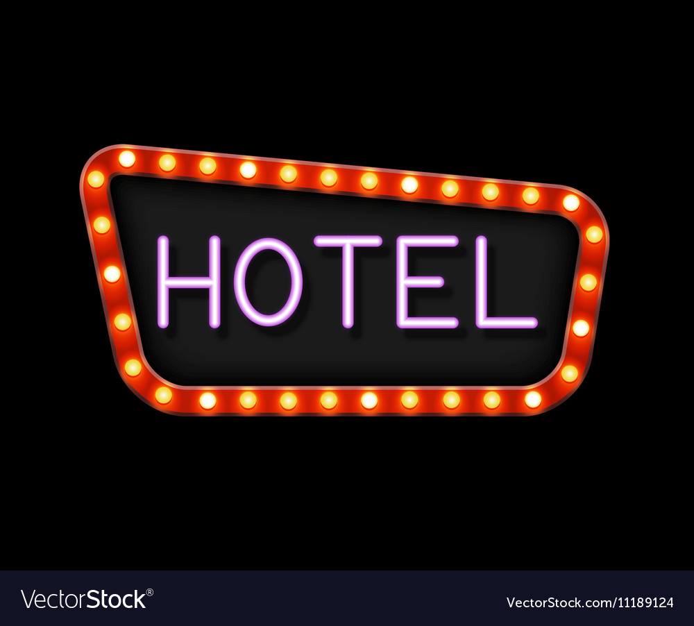 Modern retro billboard background with text