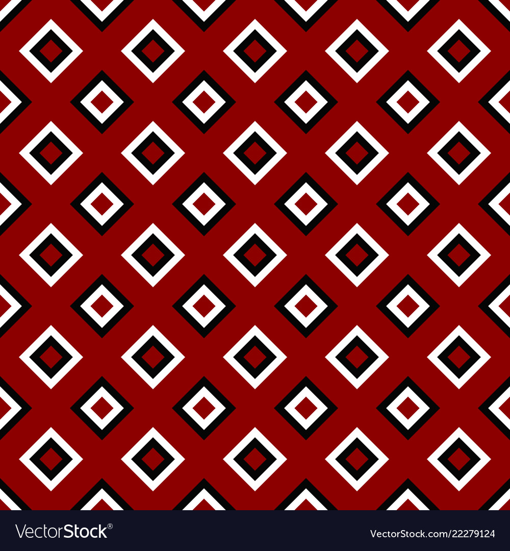 Simple seamless square pattern background design vector image Simple seamless square pattern background design