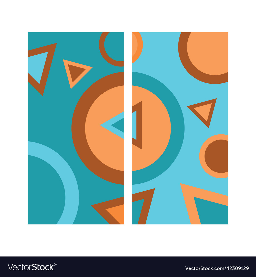 Abstract shape background