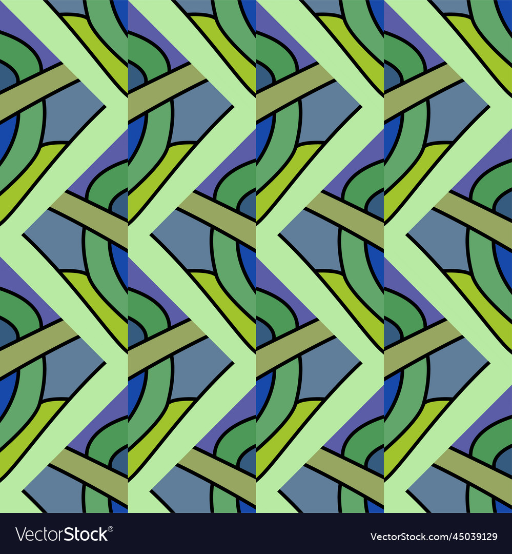 Abstract trendy seamless patterns set with hand