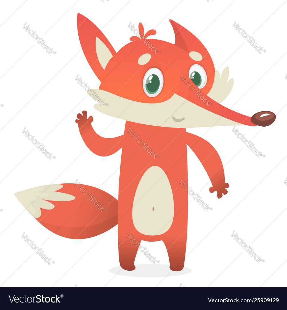 Cartoon fox character