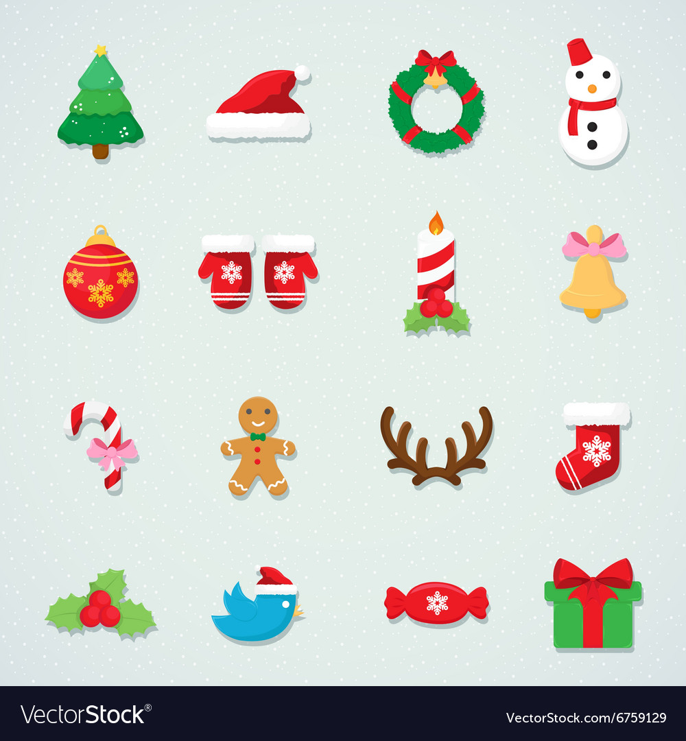 Christmas Icon Set - Festive Winter
