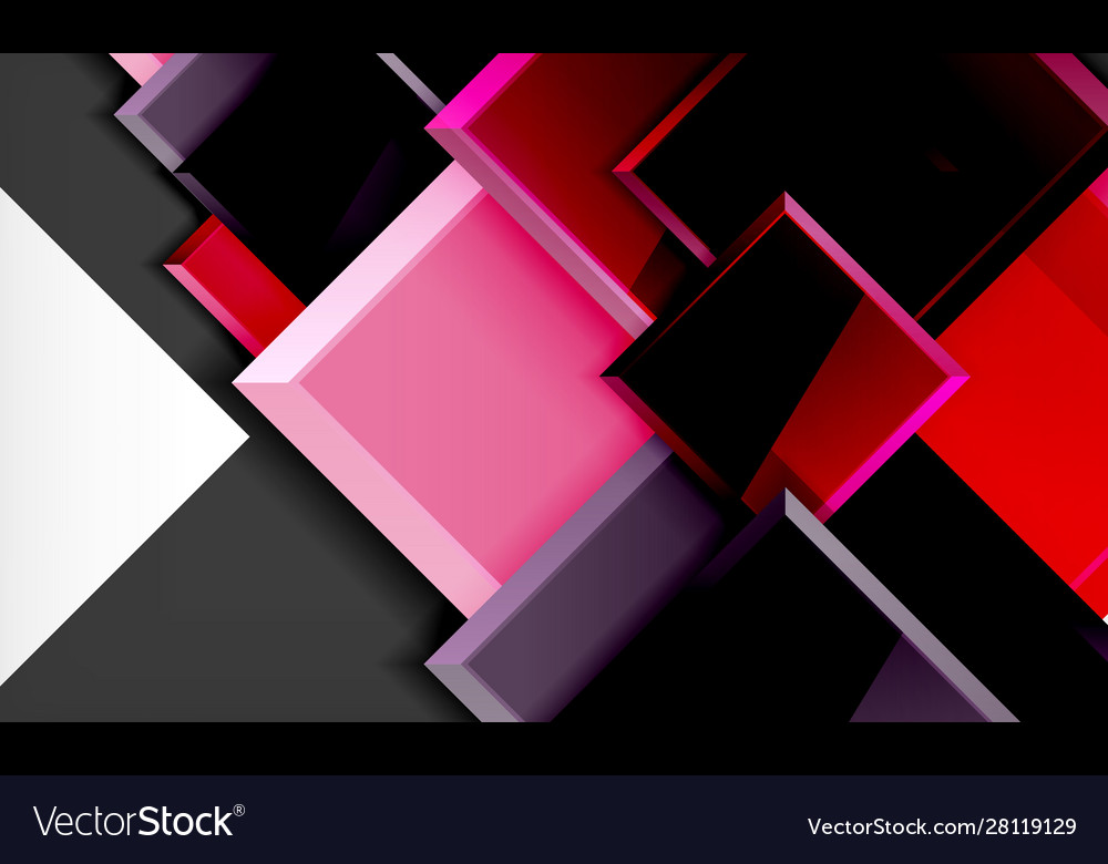 Colorful square and rectangle blocks background Vector Image Colorful square and rectangle blocks background