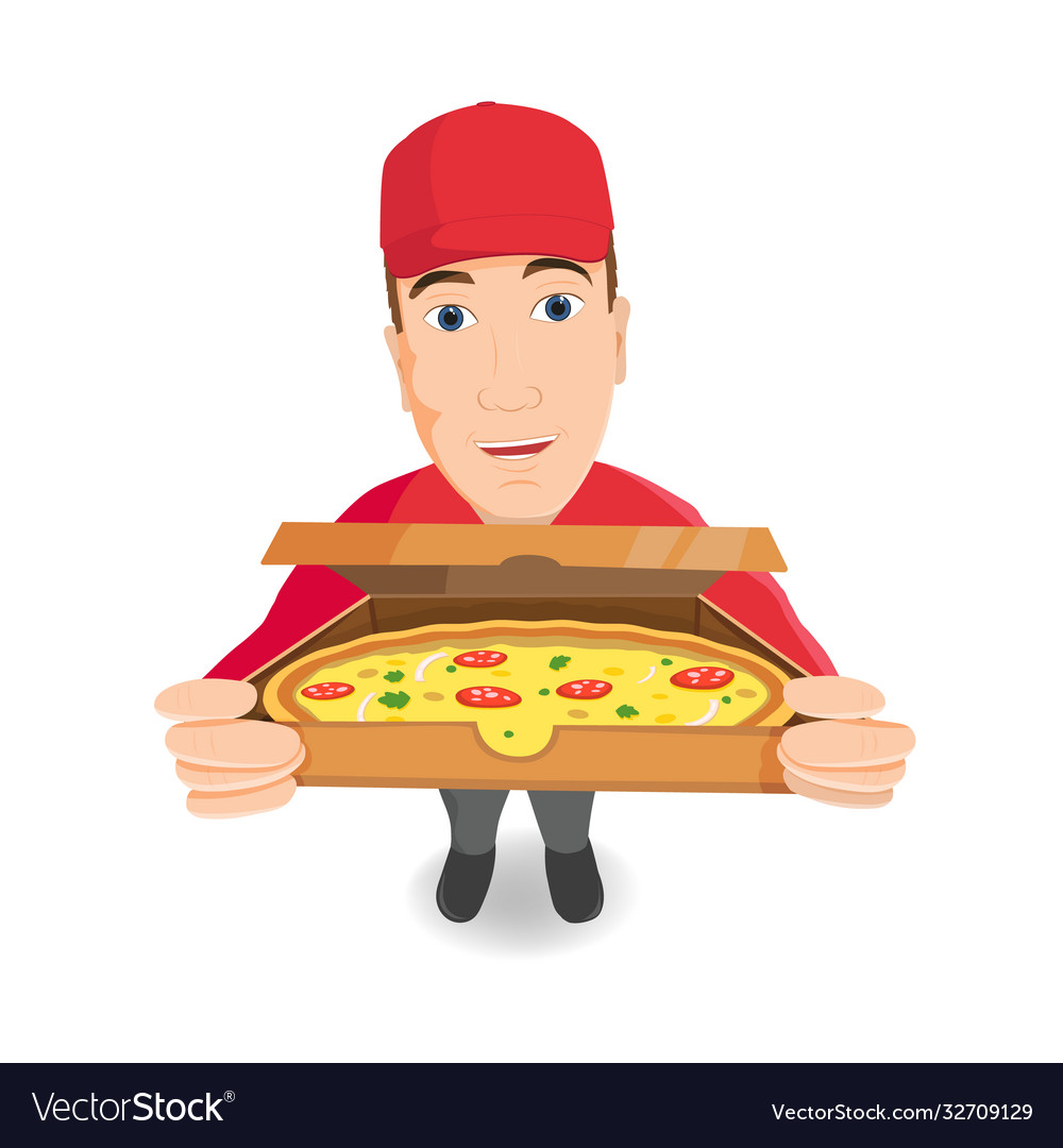 Pizza delivery store open