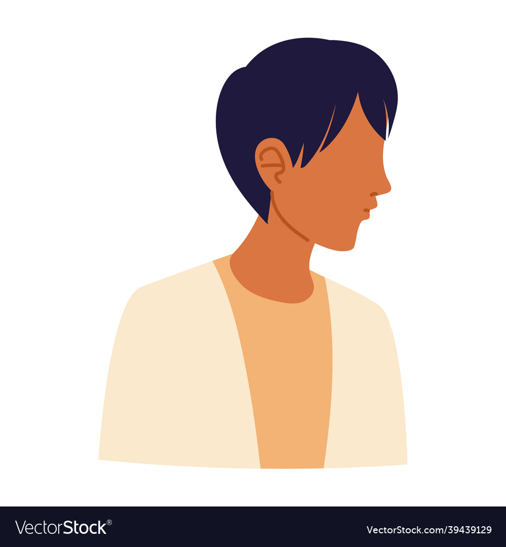 Portrait Young Man Royalty Free Vector Image Vectorstock Portrait Young Man Royalty Free Vector Image Vectorstock