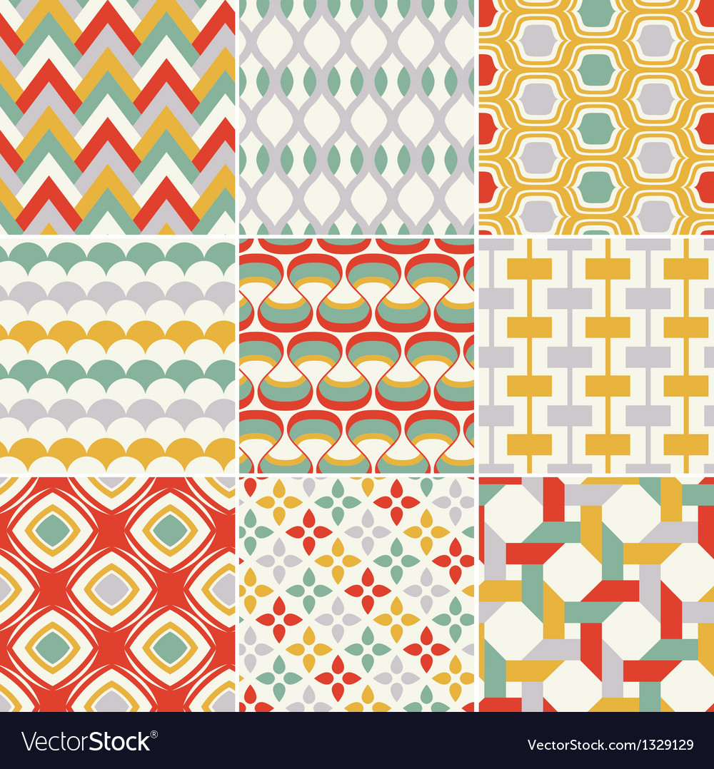 Retro Geometric Pattern