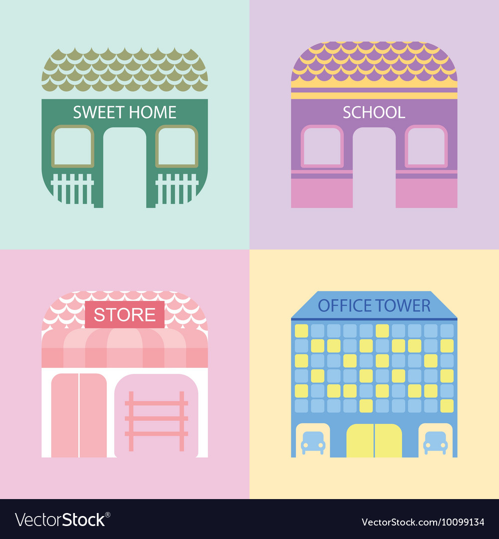 Building icons
