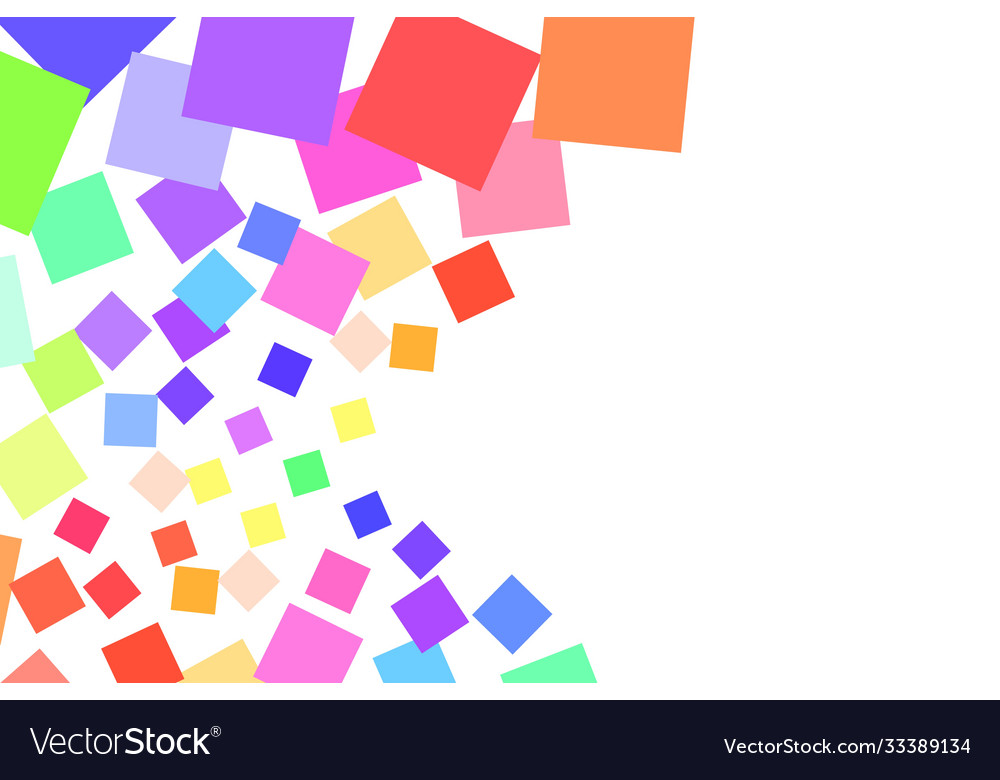 Colorful Square Background