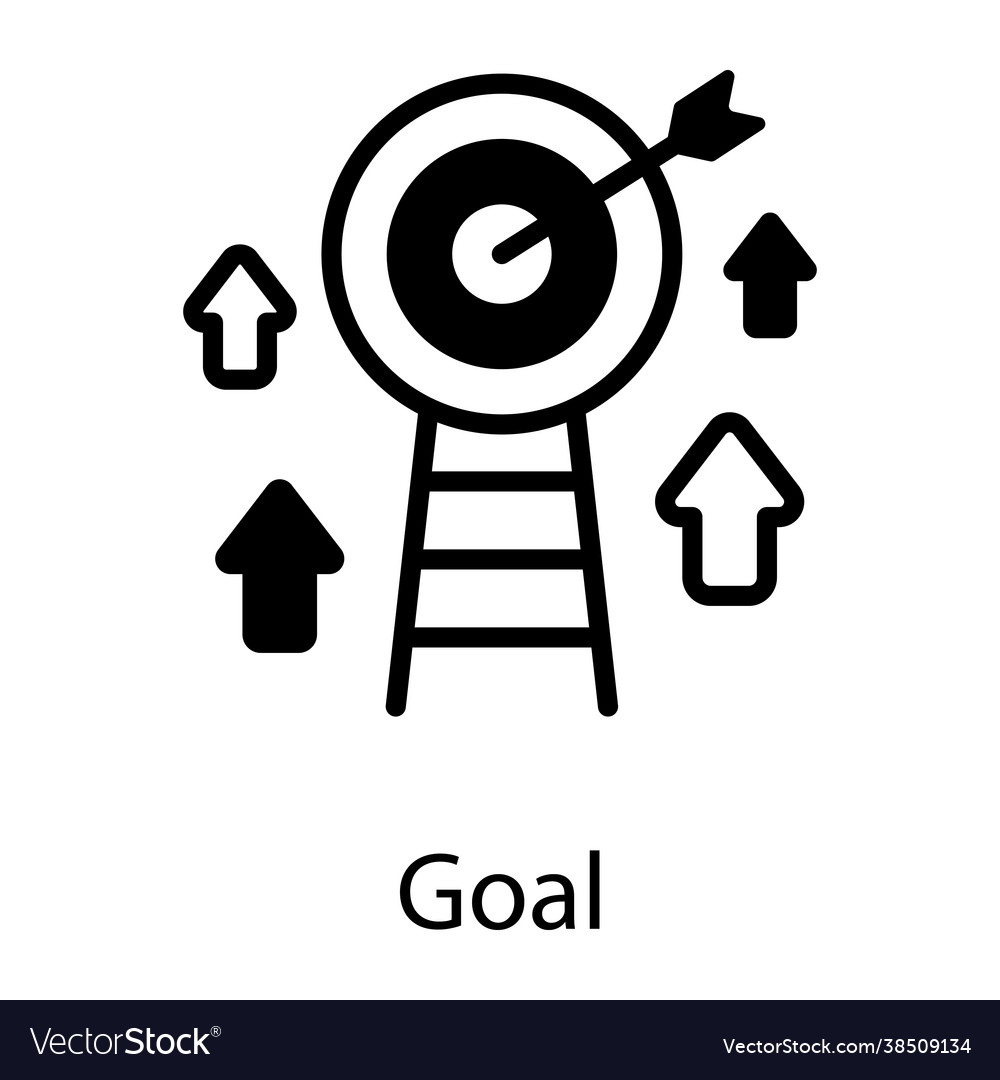 Goal Royalty Free Vector Image - VectorStock