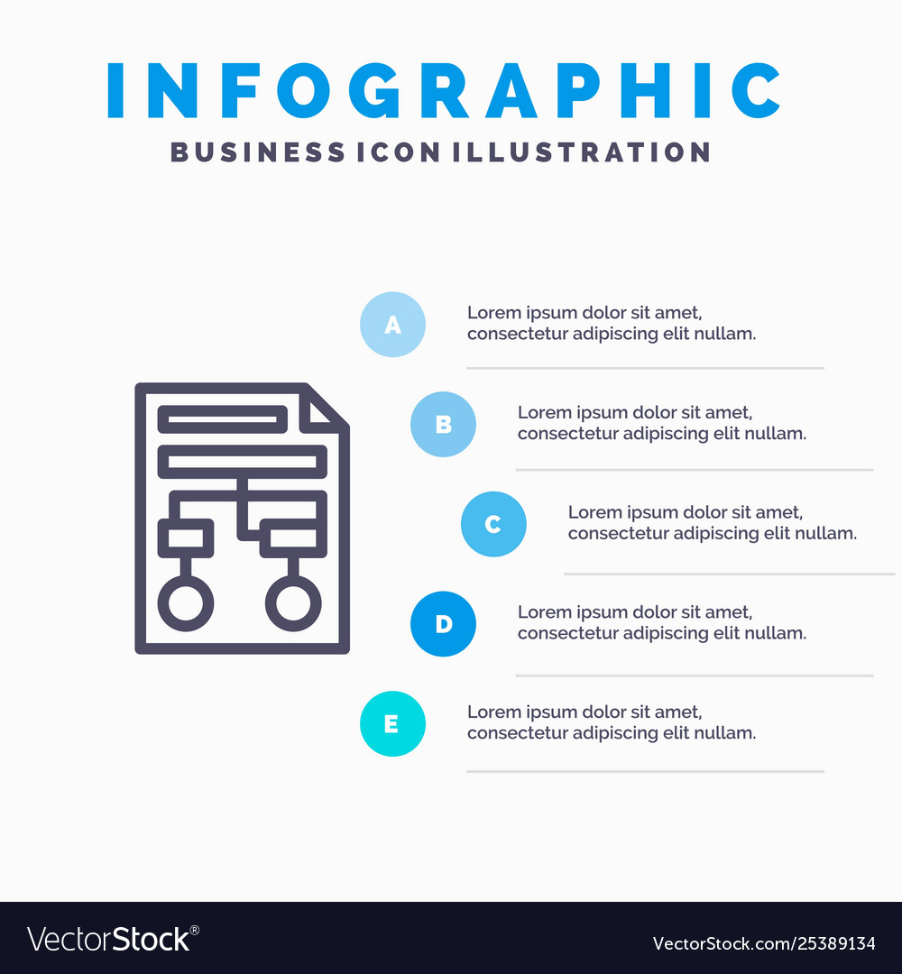 Graph paper process wireframe document line icon