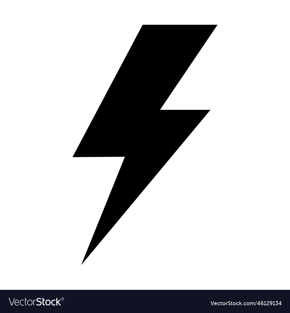 Thunder icon design can use for web and mobile app