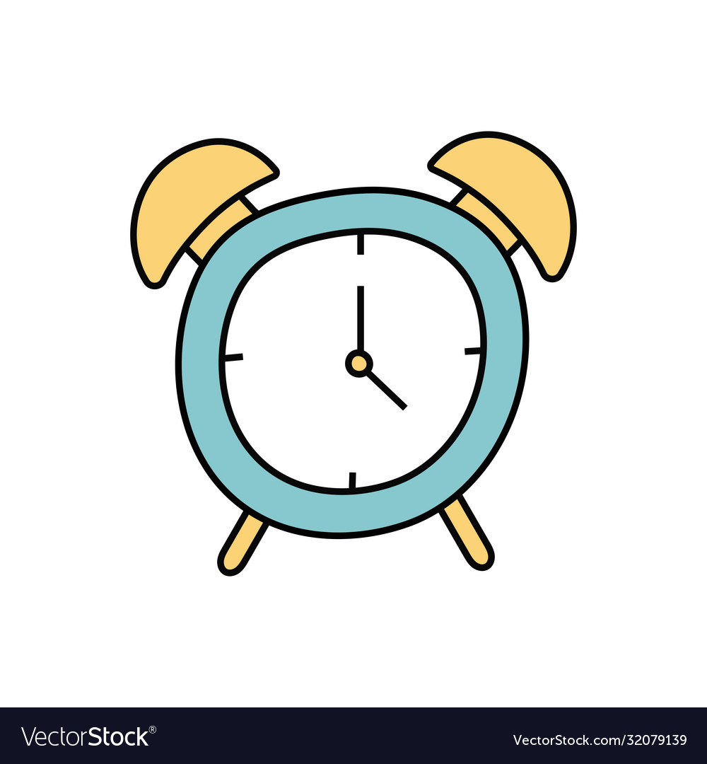 Alarm clock free form style icons