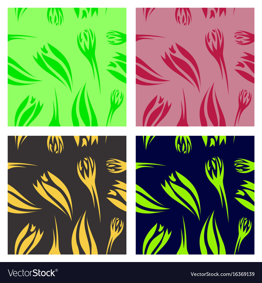 Assembly of patterns in striped style