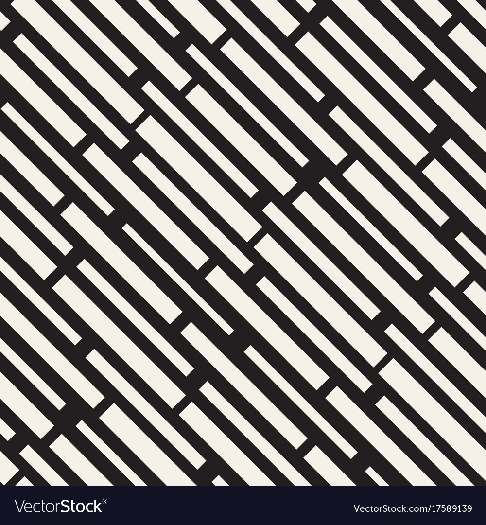 Black and white irregular dashed lines pattern