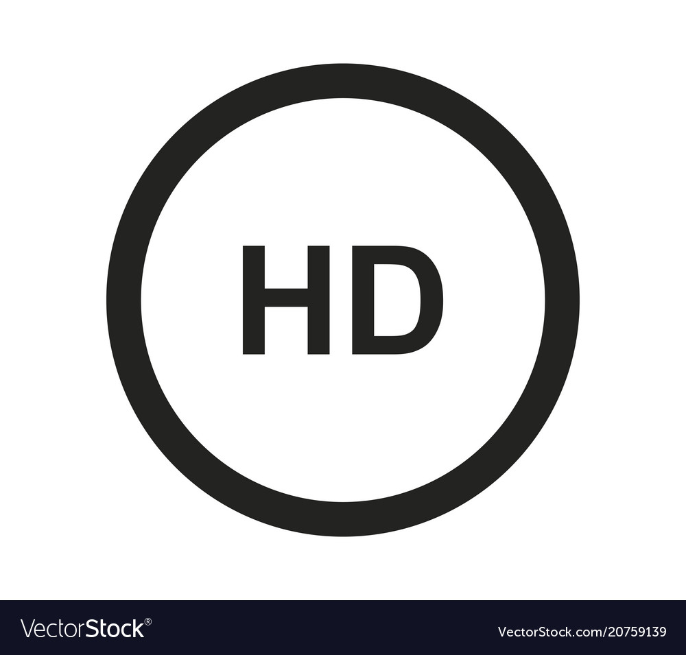 Hd icon