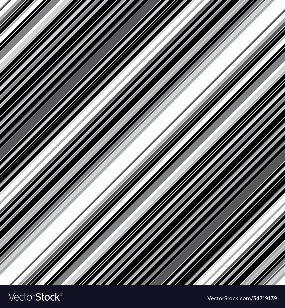 Seamless pattern with oblique gray lines Vector Image