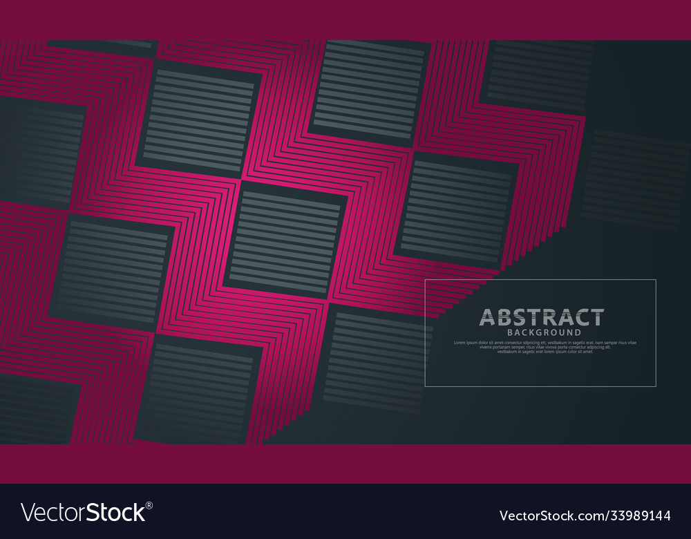 Abstract lines on rectangular shape background