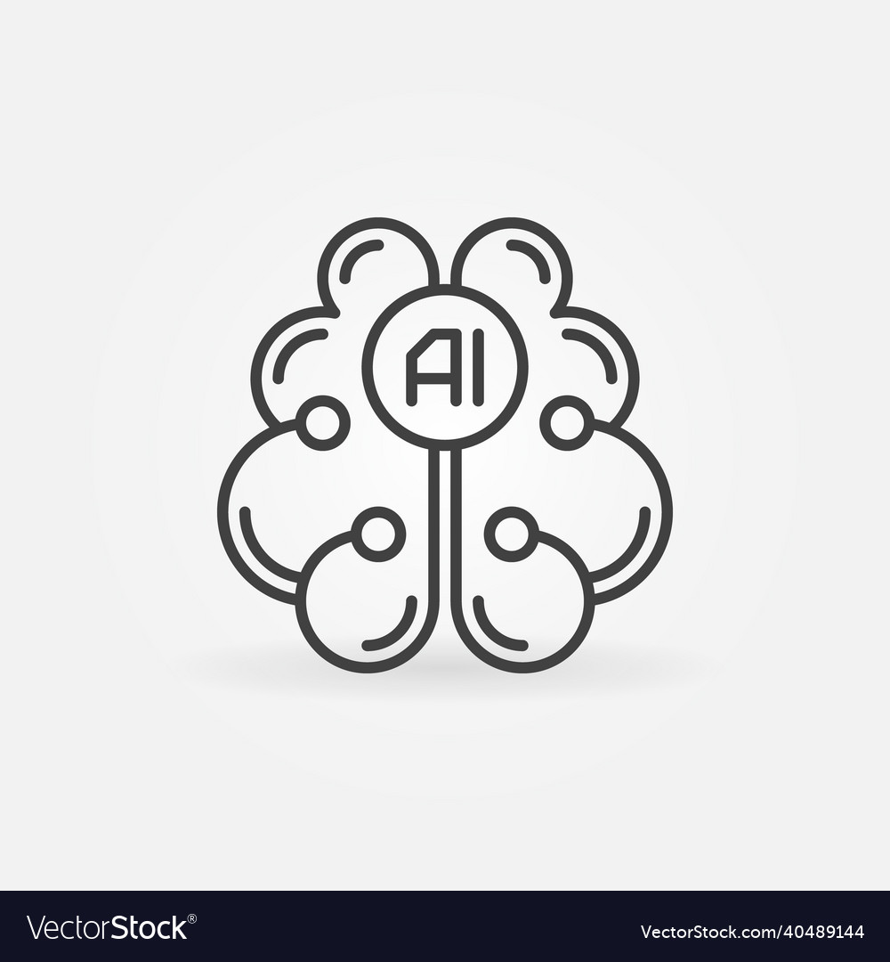 AI Neural Network Icon