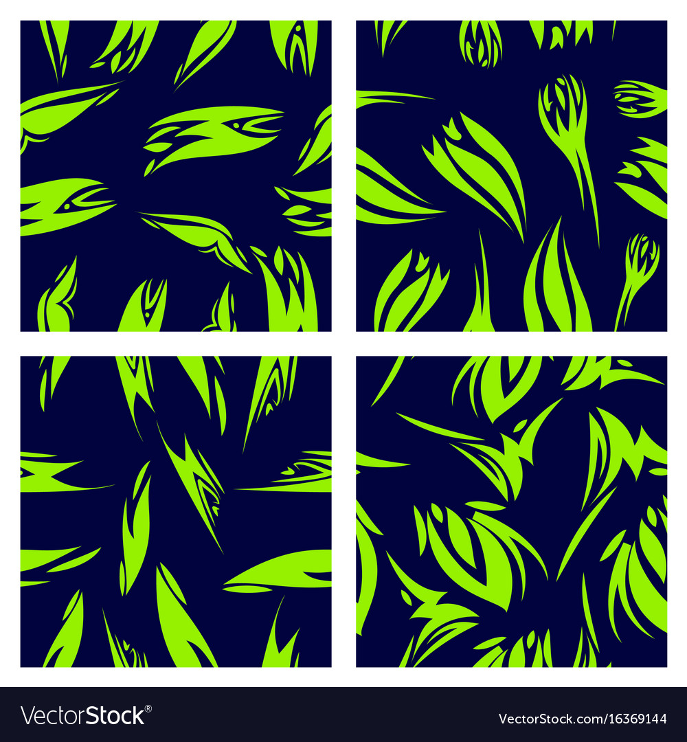 Assembly of patterns in striped style