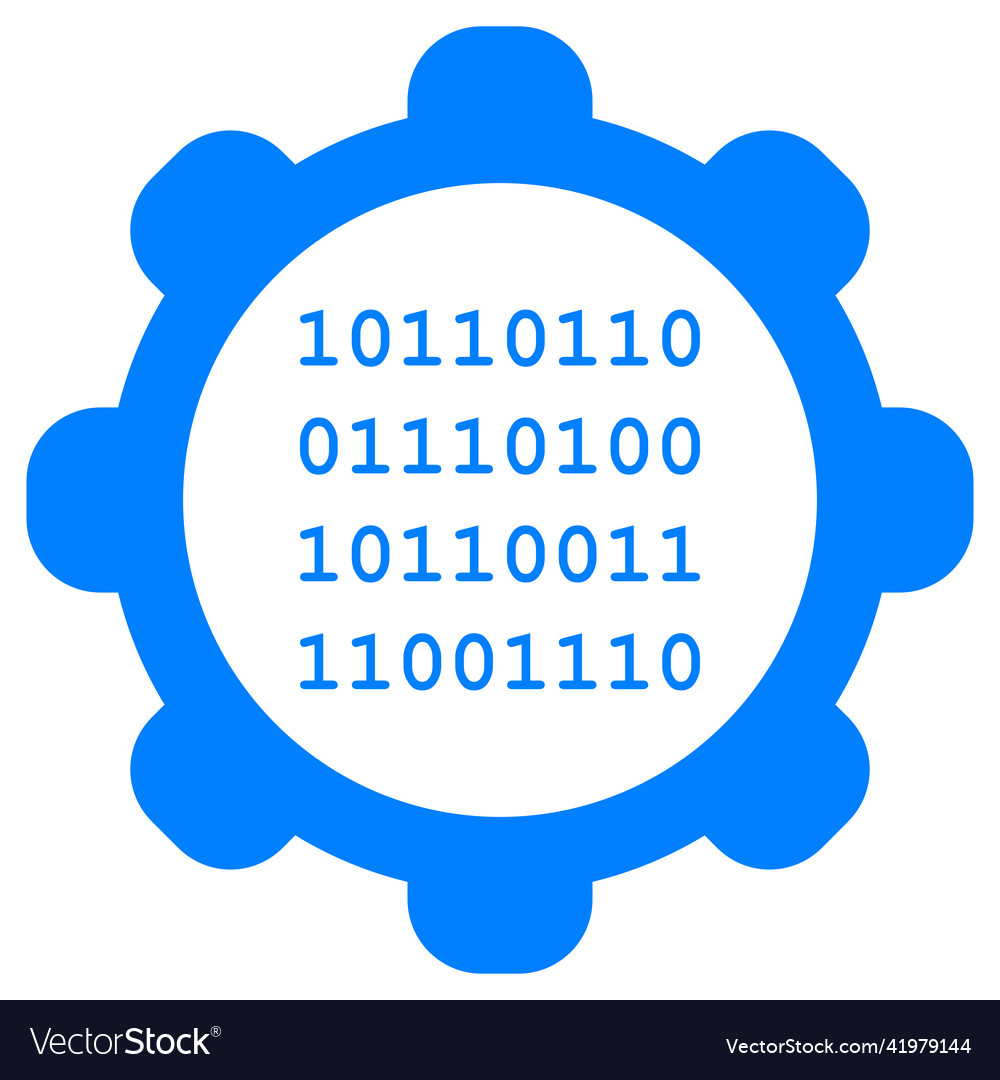 Binary code and wheel
