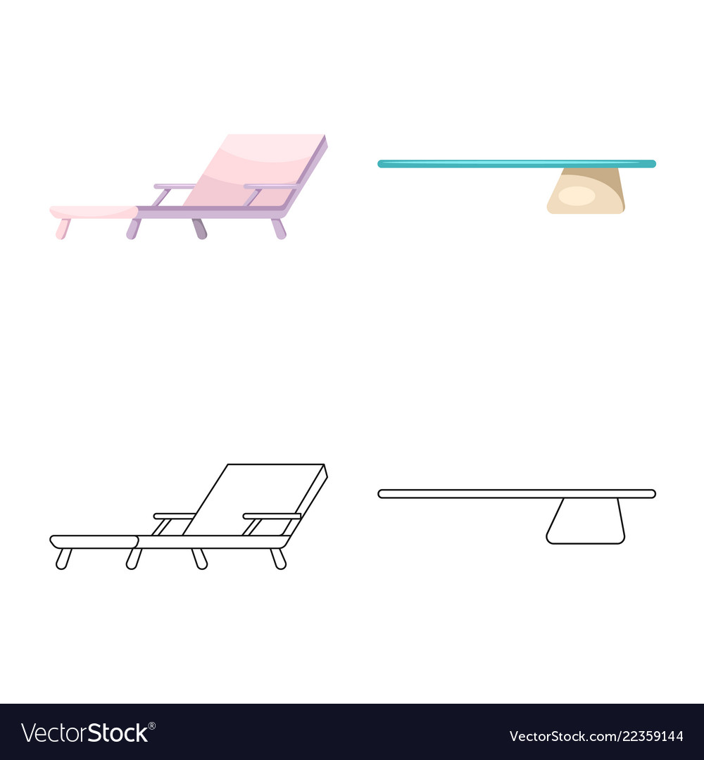 Isolated object of pool and swimming icon