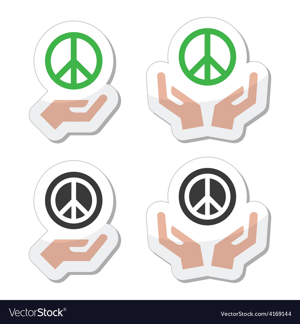 Set peace. Значок пацифизм в вацапе.