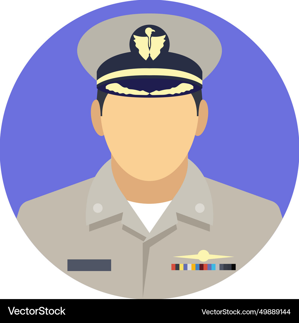 Pilot icon Royalty Free Vector Image - VectorStock