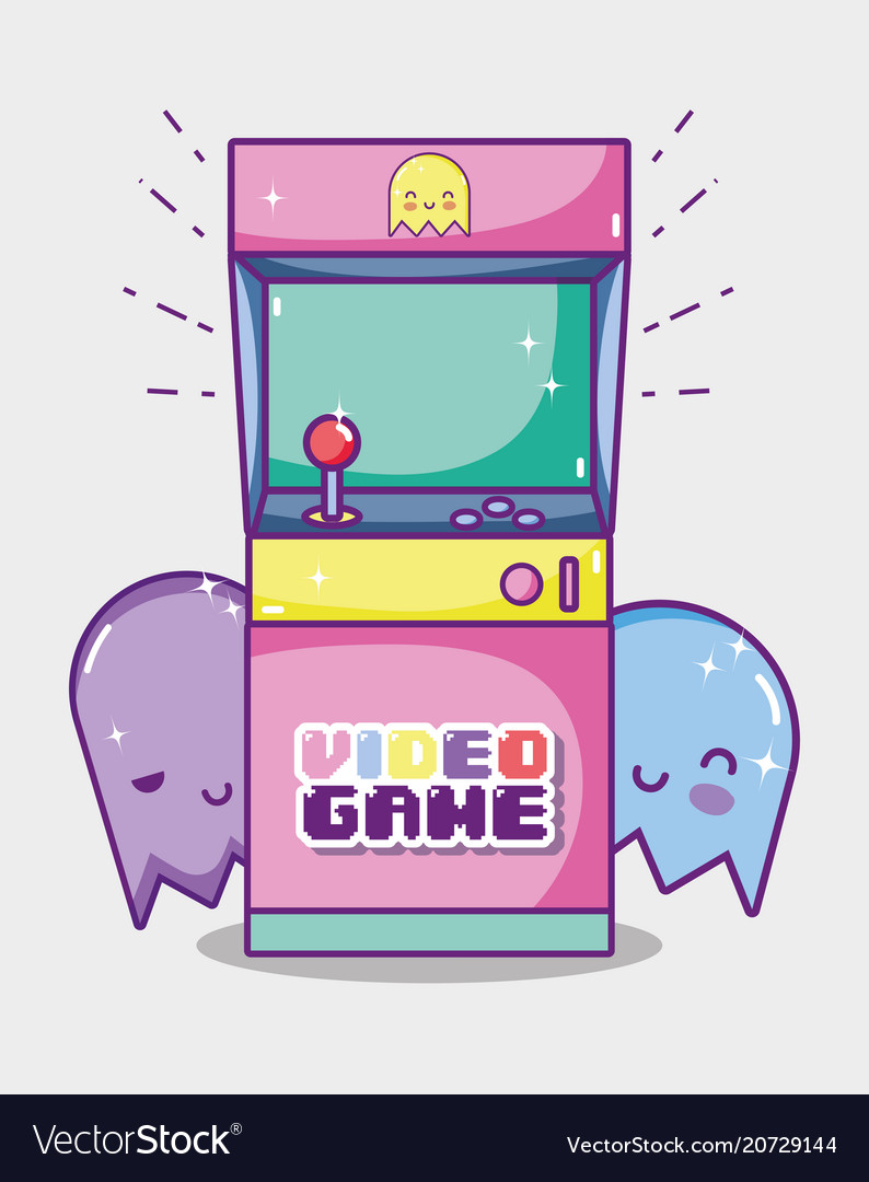 Retro Arcade Game Console