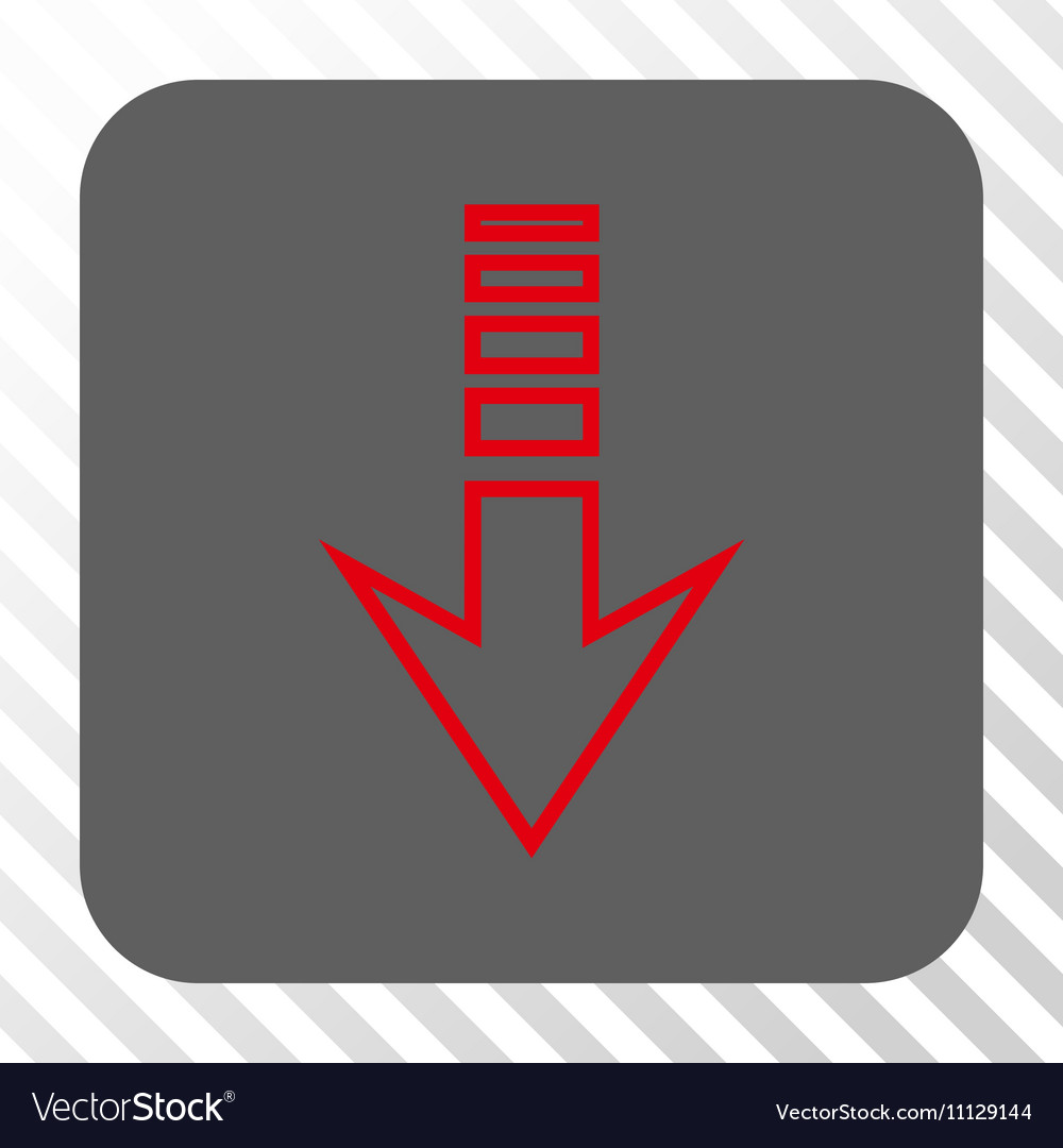 Send down rounded square button