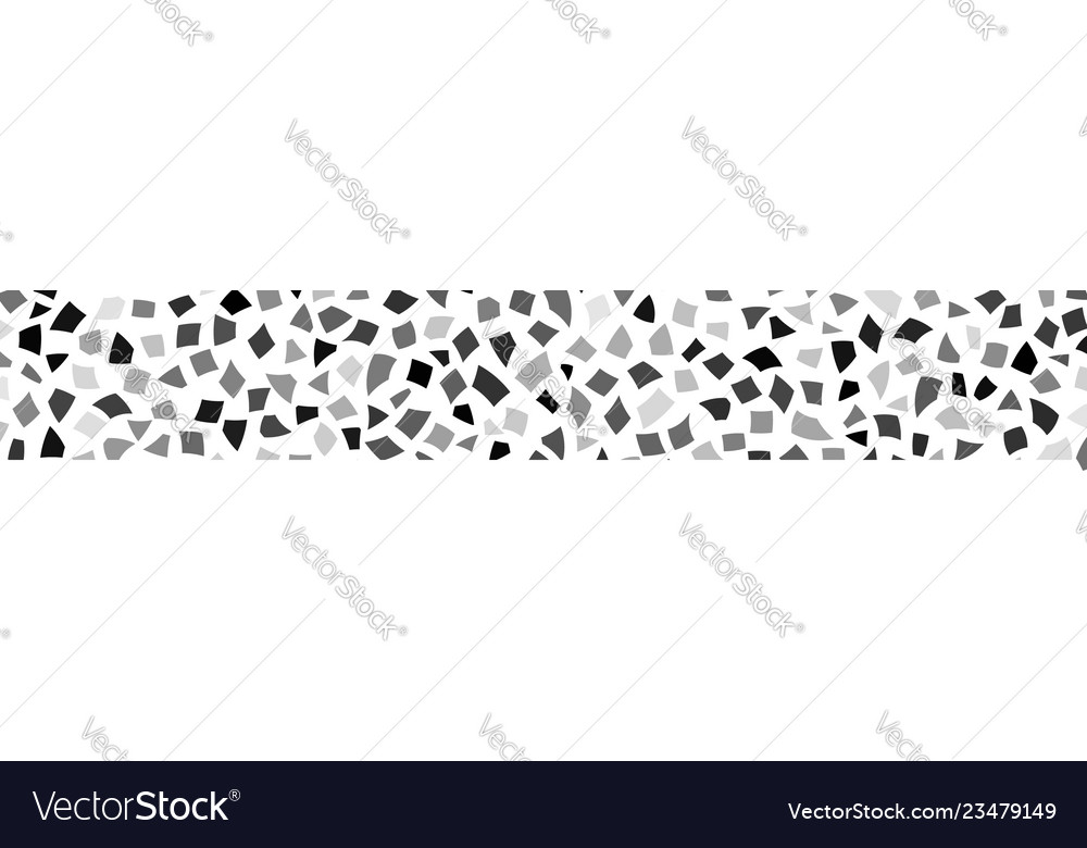 Abstract Banner Of Small Pieces Of Paper Vector Image