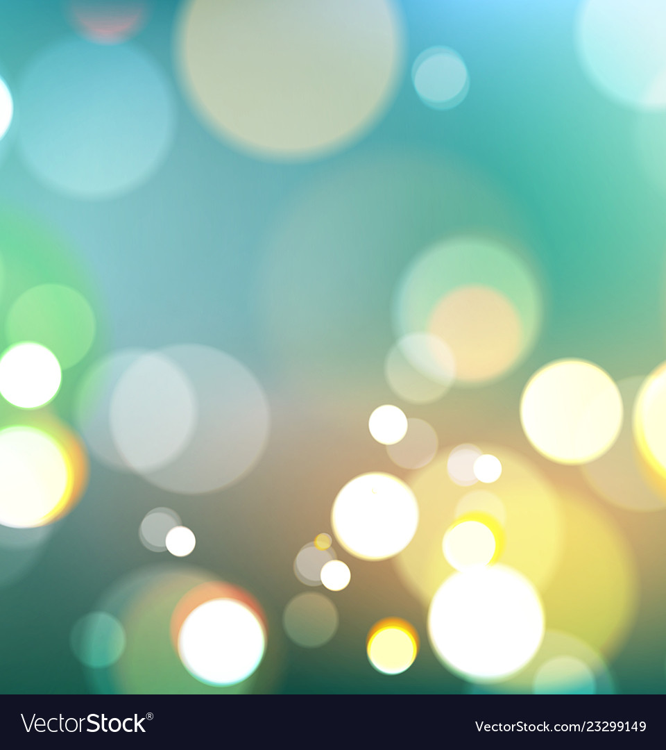 Abstract bokeh lights background