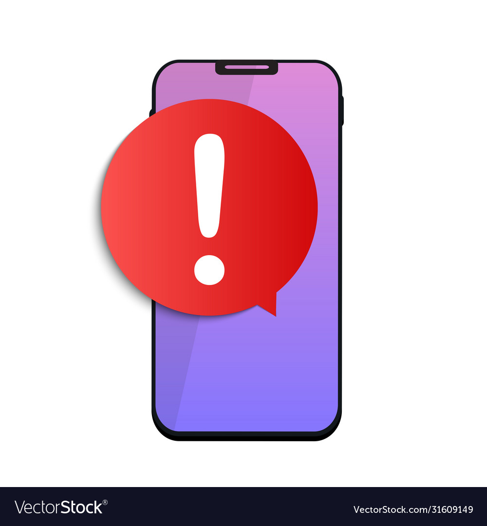 Alert message mobile notification