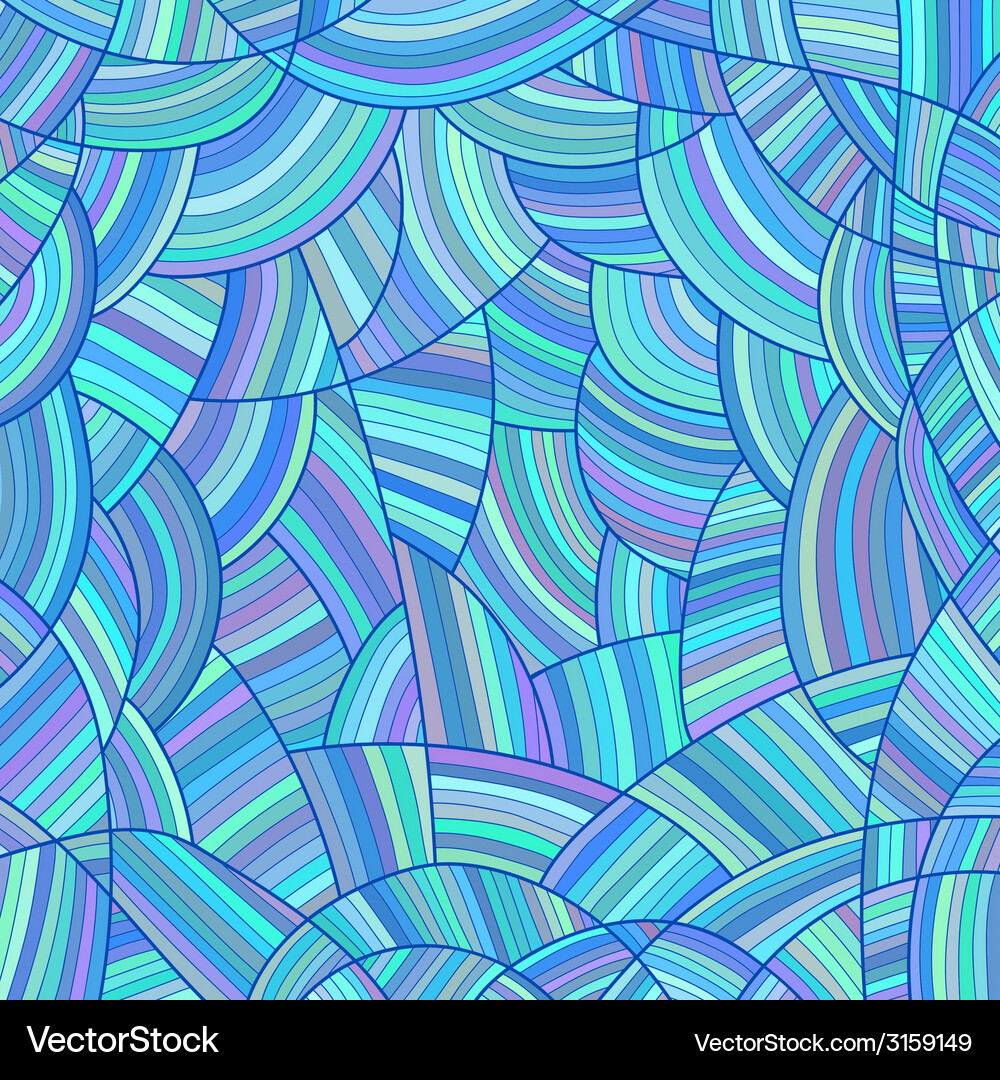 Decorative wavy background Royalty Free Vector Image