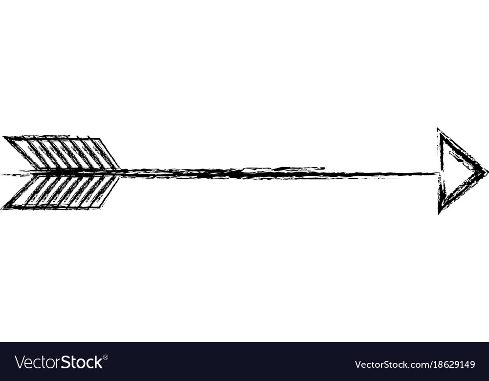Figure arrow element with pointer style design