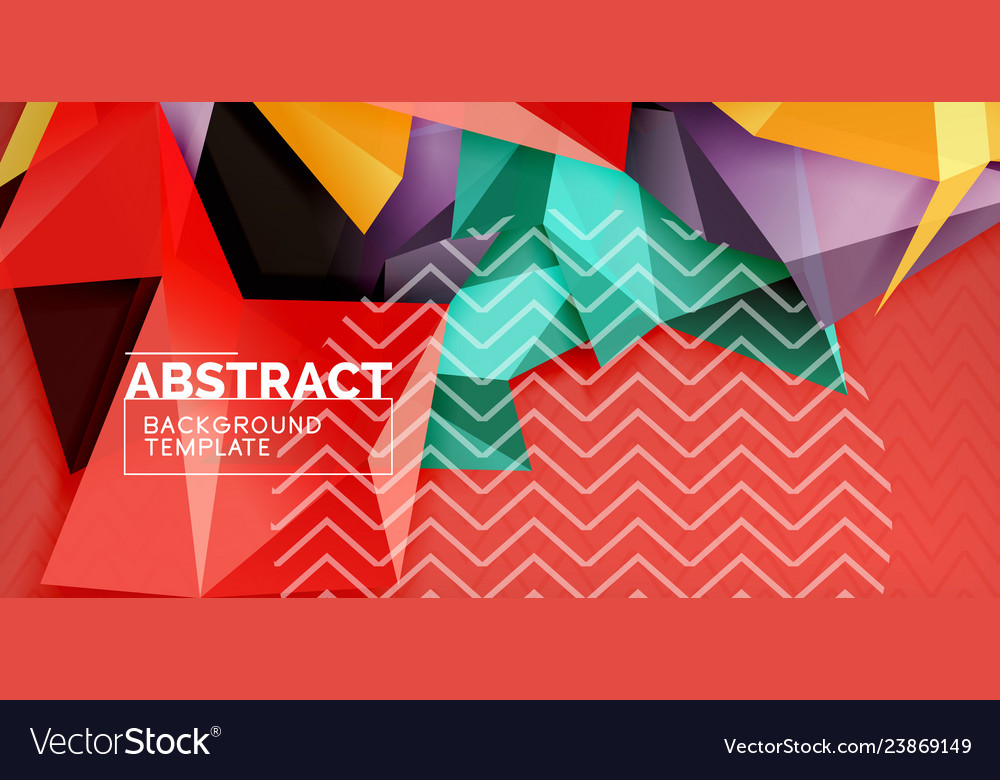 Low poly design 3d triangular shape background