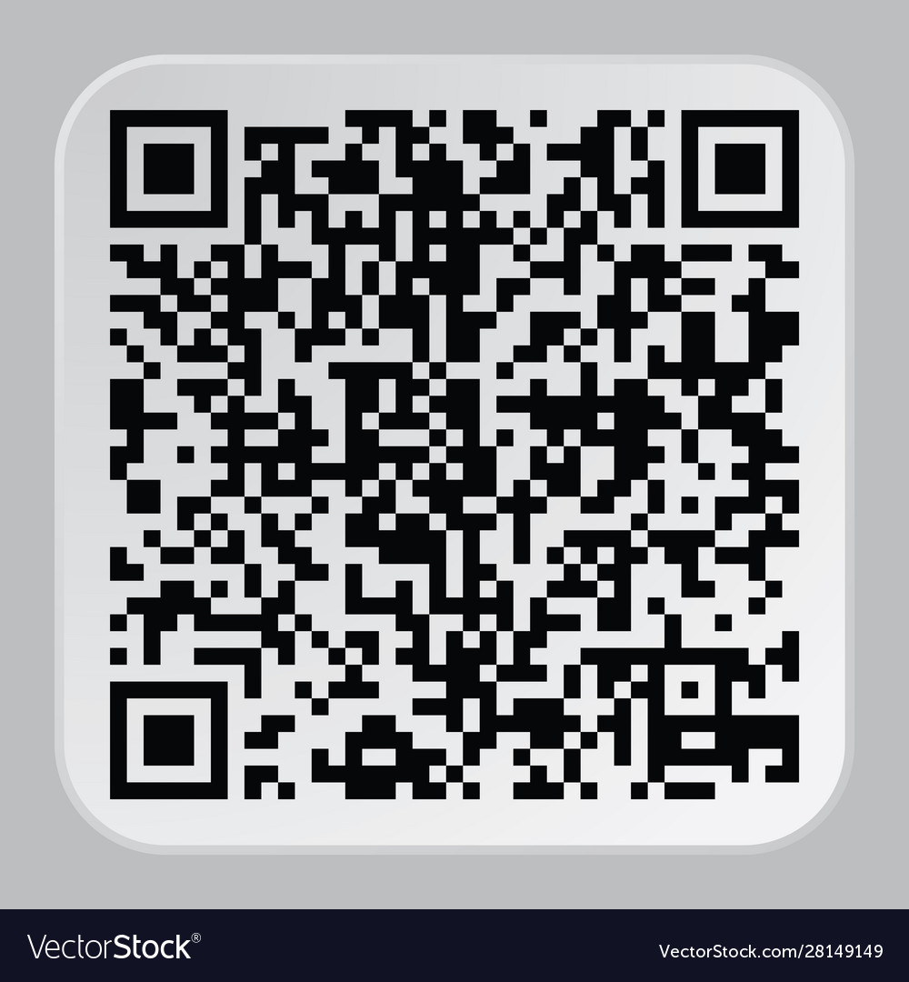 Qr code vector image Qr code