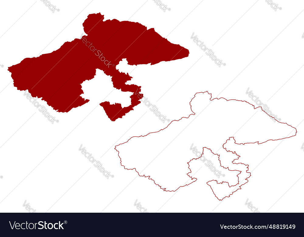 Vorderland district switzerland swiss Royalty Free Vector