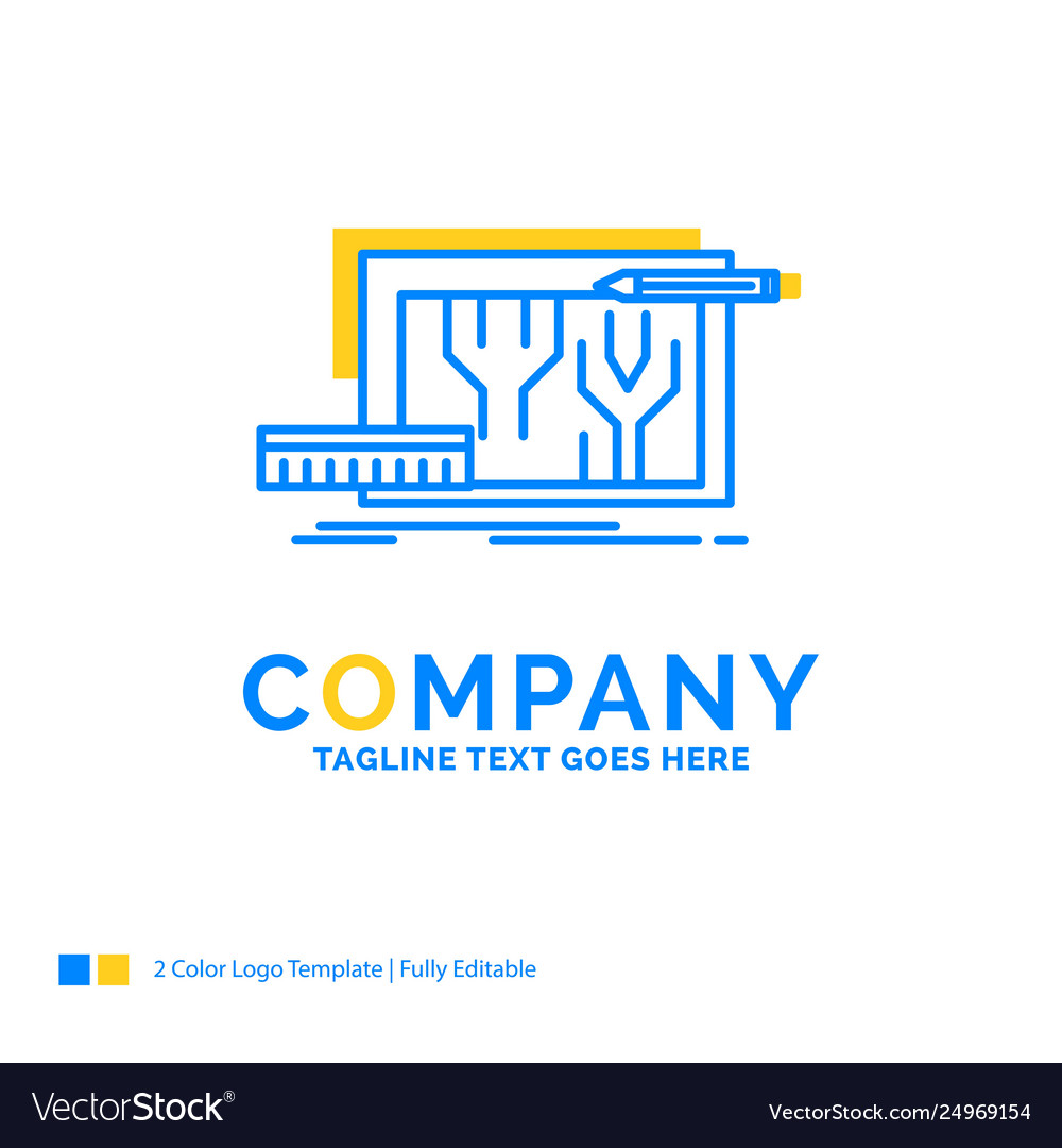 Architecture blueprint circuit design engineering vector image Architecture blueprint circuit design engineering