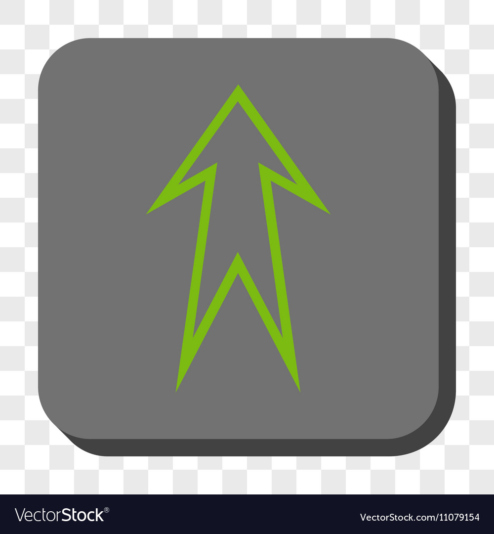 Arrow up rounded square button