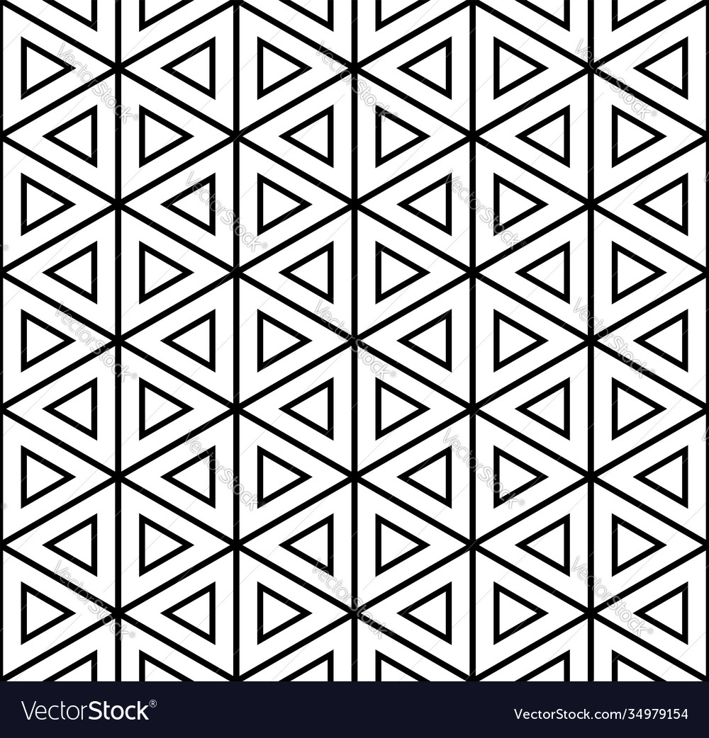 Geometric Triangle Pattern