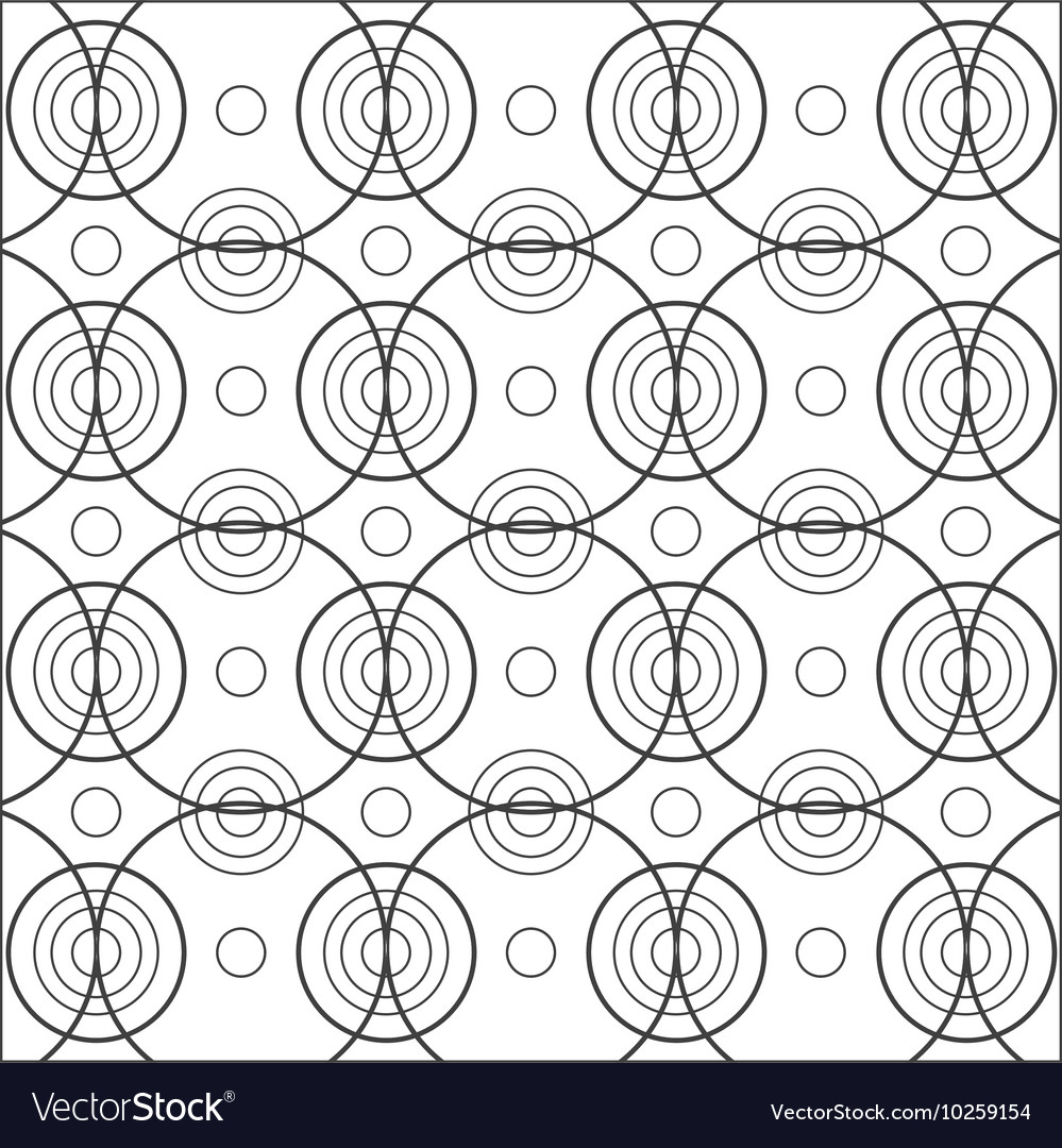 Geometrical circular pattern background
