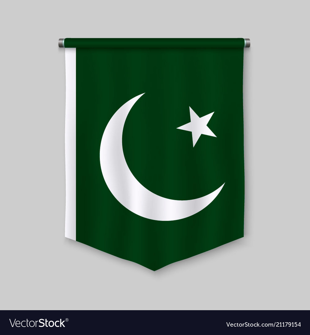 Pakistan Flag Pennant