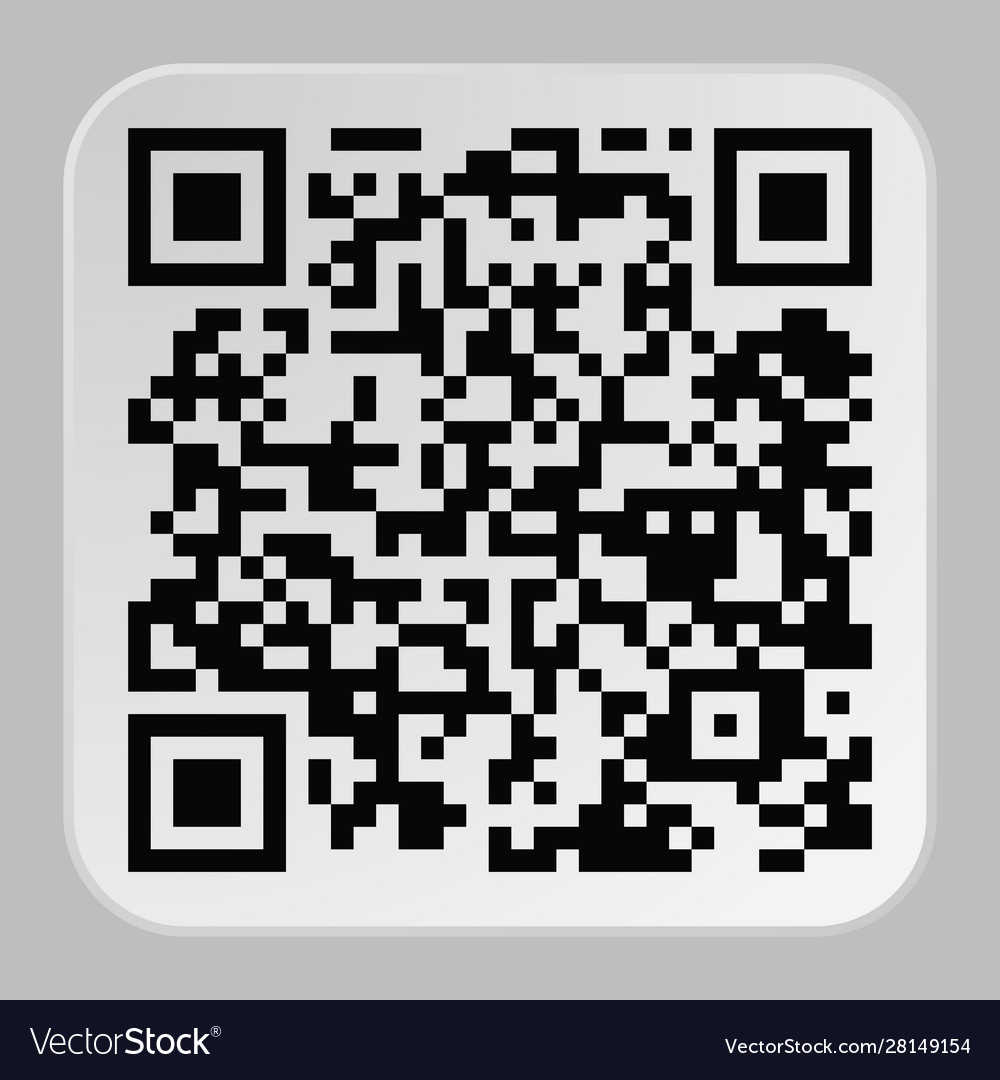 Qr code vector image Qr code