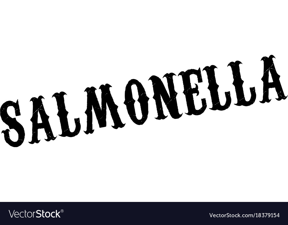 Salmonella rubber stamp