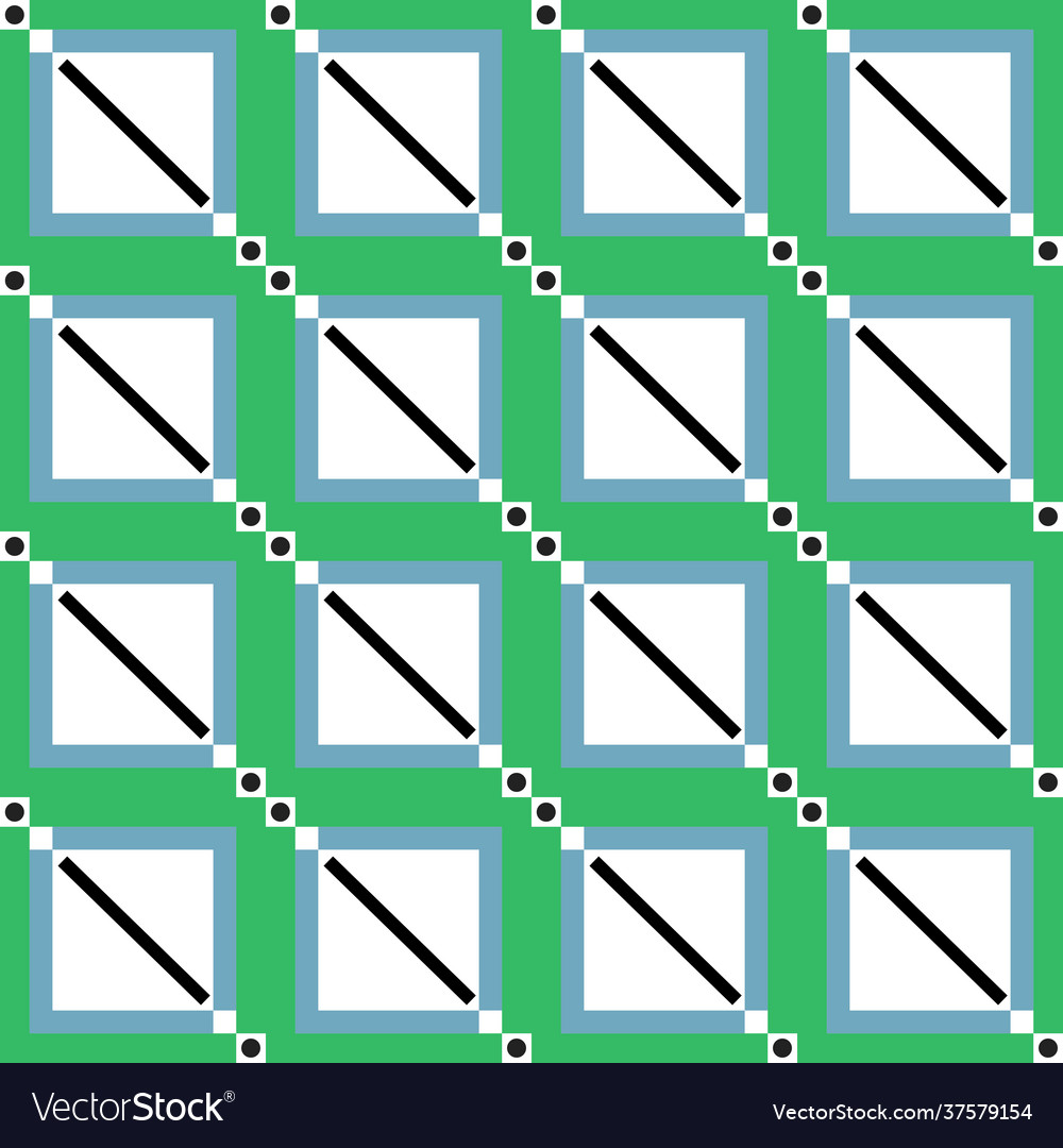 Turquoise pattern with black diagonal lines