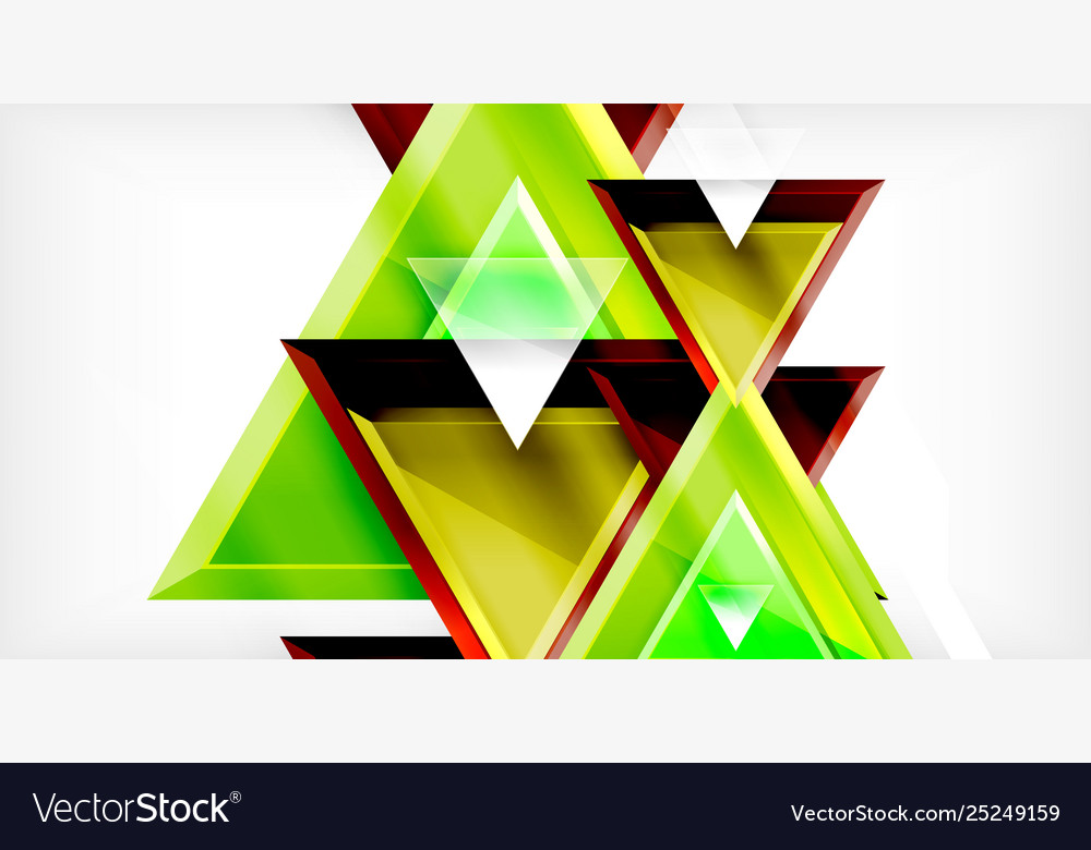 3d triangular minimal abstract background vector image 3d triangular minimal abstract background