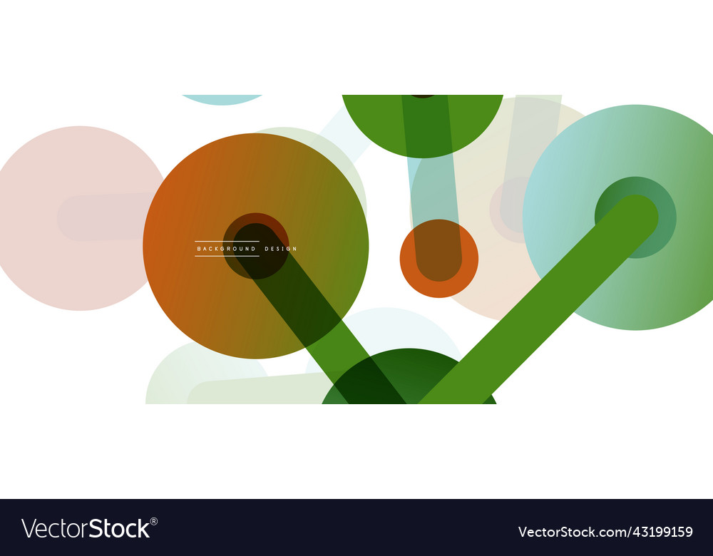 Abstract background round dots connected by lines