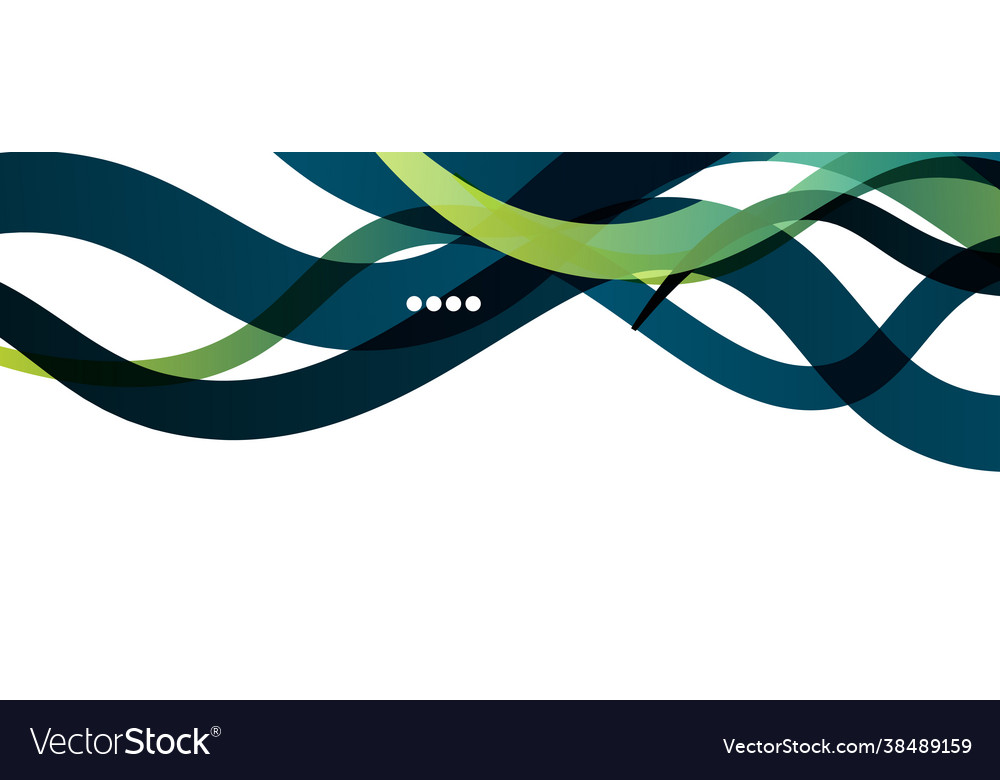 Abstract background - transparent overlapping wavy